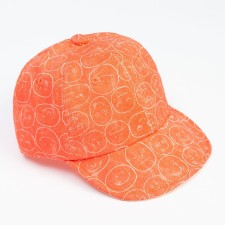 Baby cap with a straight visor minku red color, rr 50