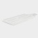 Porcelain dish for submitting Magistro "Blanche. Grill ", 40.5 × 16 cm, white color