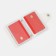 Button business card, 20 cards, pink color