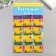 General gel single-tree "dark yellow" set of 12 bags on blist 5 g 28x17 cm