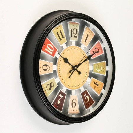 Wall clock, series: interior, discrete move, d = 37 cm, aa-1