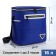 Bag-termo unlucky 16l, 28*20*30, department for Moln, 3 N/pocket, reg belt, blue