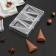 Form for chocolate and sweets "Big Conis", 4 cells, 20 × 12 × 2.5 cm, cell 8 × 5 × 2.2 cm
