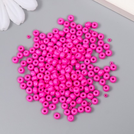 Glass beads 6/0 "Magenta" 15 g-1