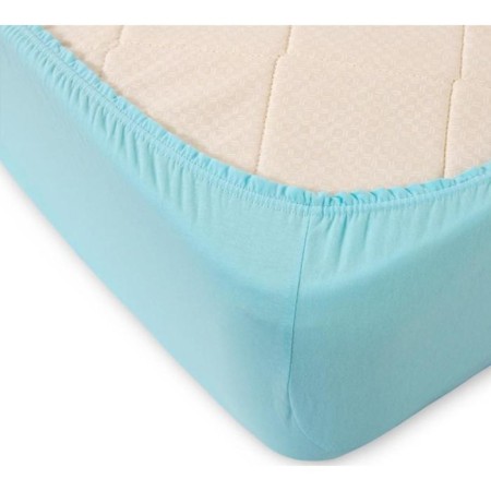 Blueberry on the elastic band "Coupe-kupa", 180x200x20 cm, turquoise, knitwear-3