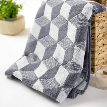 Tensor Magic Night Geometric, 420 gr, size 50x70 cm, color gray, white-3