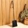Kaminnaya set KN-6-5 wall, forged, bronze color, 3 objects: poker, scoop, panicle