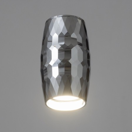 Barrel lamp GU10 silver 6x6x12 cm-1