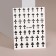Nail stickers 9.3*7.2cm Cross Jo-2205 CherN