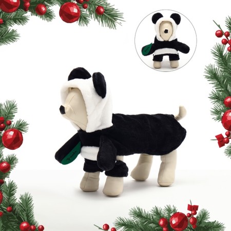 Costume "Panda", size S (ds 28, OG 37, Osh 18 cm, weight 3-5 kg)