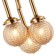 Suspendor Grozde 3xe27 40W, size 35x35x48.5-150 cm, bronze color