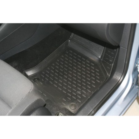 3D mats in the salon VW Golf VI 04/2009-2016, 4 pcs. (polyurethane)-3