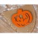 Pumpkin cookies, cutting, stamp, 9.5 × 8.5 × 1 cm, orange color
