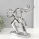 Souvenir ceramics "pair of unusual" silver 7.5x26x27 cm