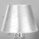 Astori table lamp E27 40W silver 31x31x50 cm Risalux