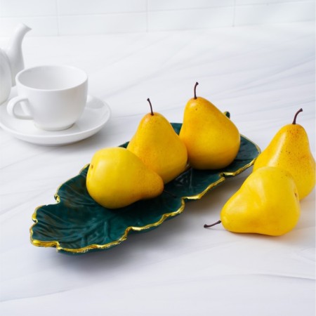 Daille of the Golden Leaf, 37 × 14 cm, green color, green.-6