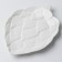 Ceramic dish for submission "Artichoki", white, 20 x 17 cm, white color