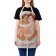 Apron kitchen with a photo print "Natural Love", adjustable, size OS