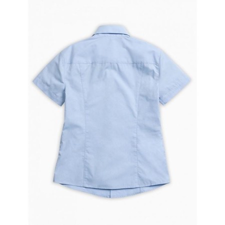 Short -sleeve shirt for Pelican boy, height 164 cm, blue color-1
