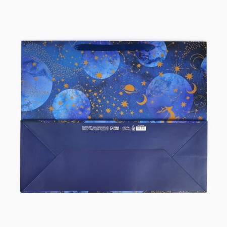 Laminated horizontal "Magic Night", XL 49 x 40 x 19 cm, New Year-5