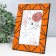 Photo frame plastic 10x15 cm "Chaos. Direct lines" Brick 18.3x13.5 cm