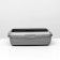 The tray is large with the side of Atlantis Lux, 43 x 33 x 12.5 cm, silver, silver,
