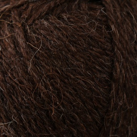 Yarn "Okolitsa" 90% wool, 10% acrylic 250m/100g (063 chocolate)-2