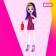 Fashionable hinge doll "Lalya" with an accessory, color mix