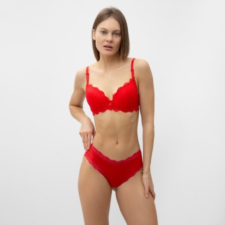 Women's underpants, red color, size 50 (2xl)