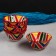 Set of Tea Rishtan Ceramics "Atlas", 9 items (teapot-0.8l, bowls- 0.3l)