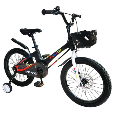 Bicycle 18 "Bibitu Pony, black/white color