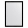 EvoForm mirror in the baguette frame, 32 mm, 49x69 cm, color black dunes