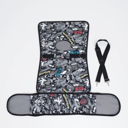 Bag - Animal Carriage "Camouflage", gray, size m, 40 x 21 x 27 cm,-10