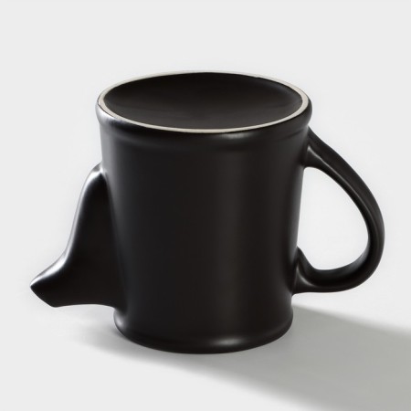 Carbone porcelain kettle, 500 ml, d = 10.5 cm, h = 14.5 cm-5
