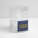 Fir -tree toy "Crystal Christmas tree" 12 cm, from batteries, glow of multi (RGB)