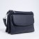 Bag Cross-Bodi with a zipper, blue color