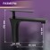 Zein Z3872 sink mixer, single -leaf, pour height 12 cm, brass, black