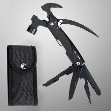 Multitula with pliers and hammer, black