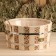Gang made of linden, 15 l, round, plastic insert, handle-lane (Figure 2)