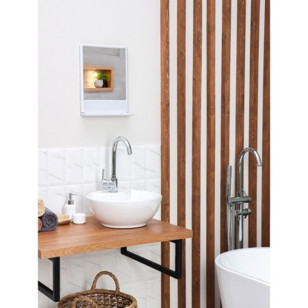 Tokyo bathroom set, white marble color