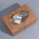 Capcake box, confectionery packaging with a nameplate, 6 cells, “Gift for you”, 23.5 x 16 x 10 cm
