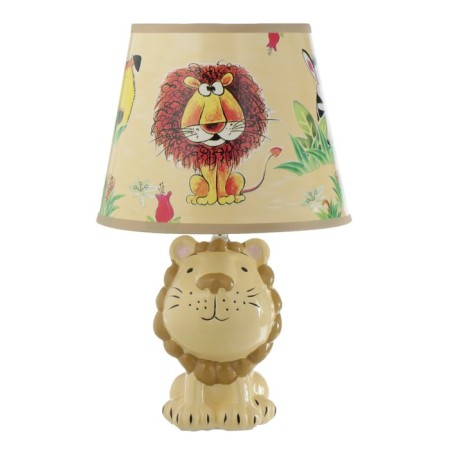 Board lamp "Leo" E14 15W brown 18x18x28 cm Risalux-6