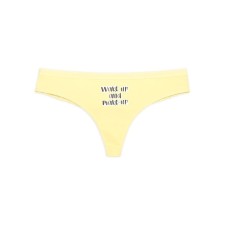 Women's cowards, size 44, yellow color