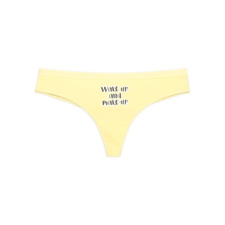 Women's cowards, size 44, yellow color