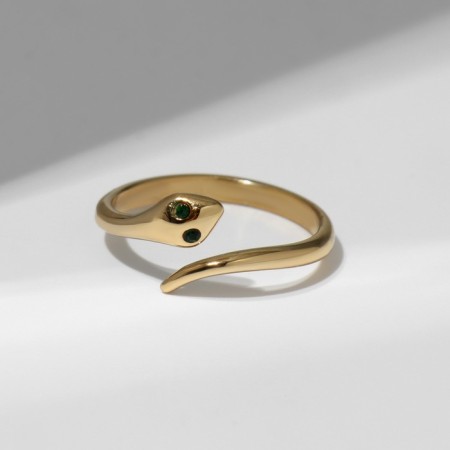 Ring Xuping snake, color gold, size 16-1