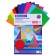 Cardboard color corrugated A4, 10 sheets, 10 colors, 210 x 297 mm