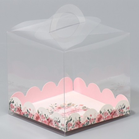 Confectionery box, chest, packaging, “only for you”, 11 x 11 x 11 cm-1