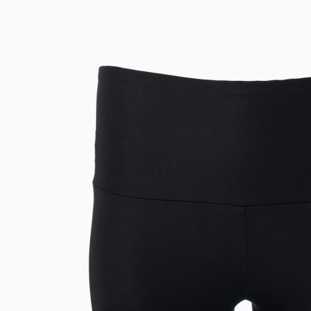Female leggings, black color, size 48-9