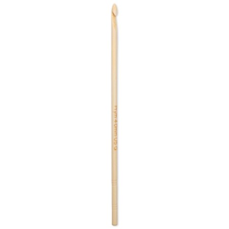 Knitting hook, bamboo, 4.0 mm/15 cm-1
