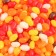 Chewing marmalade "jelly" with flavor pineapple, larch, strawberries, orange, cola, 2.5 kg